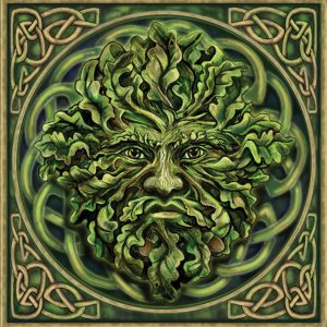 Pagan Green Man - Enjoy this autumn equinox craft with your kids. More info at www.TheSeasonalSoul.com
