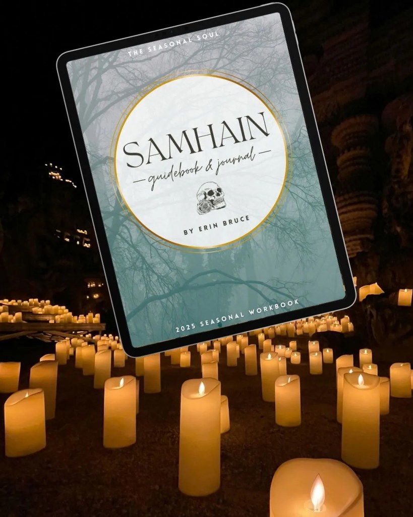 A product image of the Samhain Digital Guide from The Seasonal Soul. 