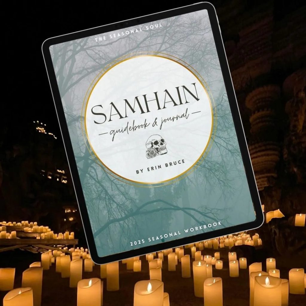A product image of the Samhain Digital Guide from The Seasonal Soul.